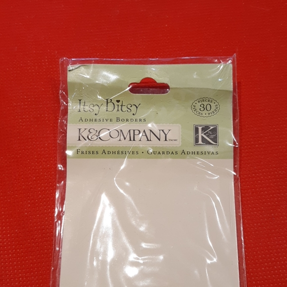 K&Company Itsy Bitsy Baby Girl Adhesive Borders - Picture 2 of 5